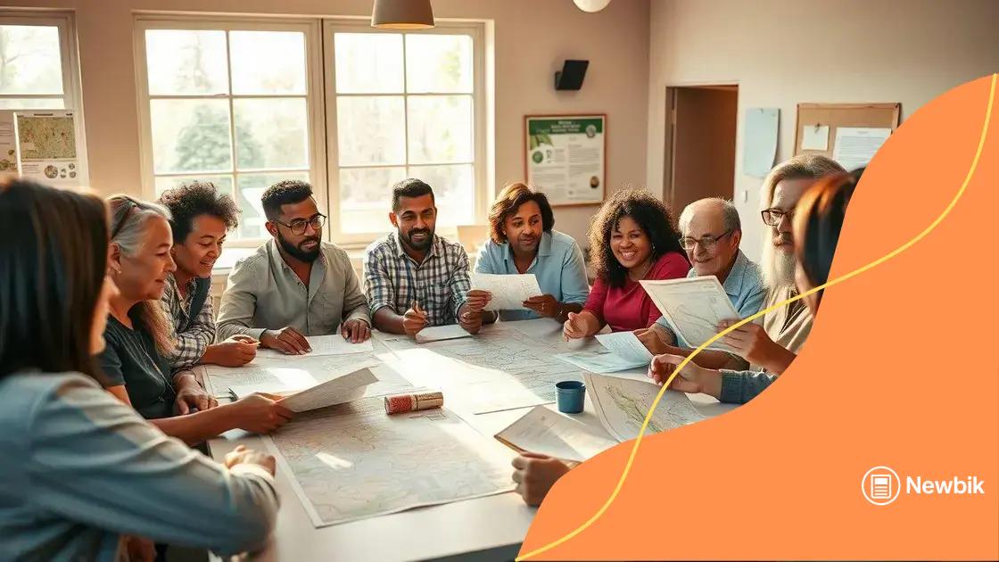 Engagement of local communities in policy changes