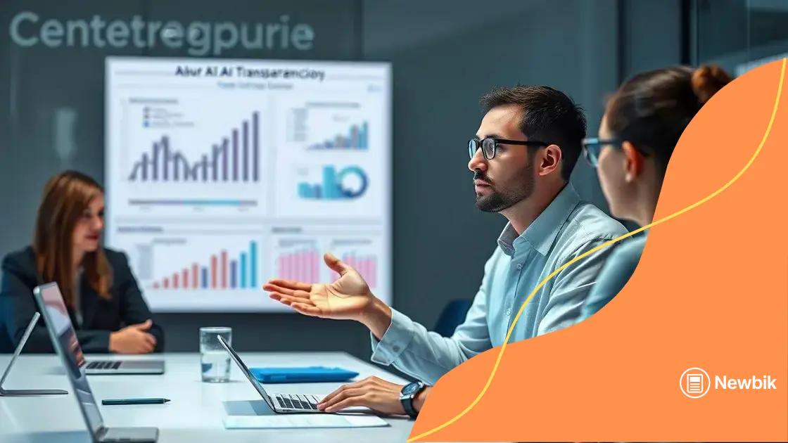 The role of transparency in AI