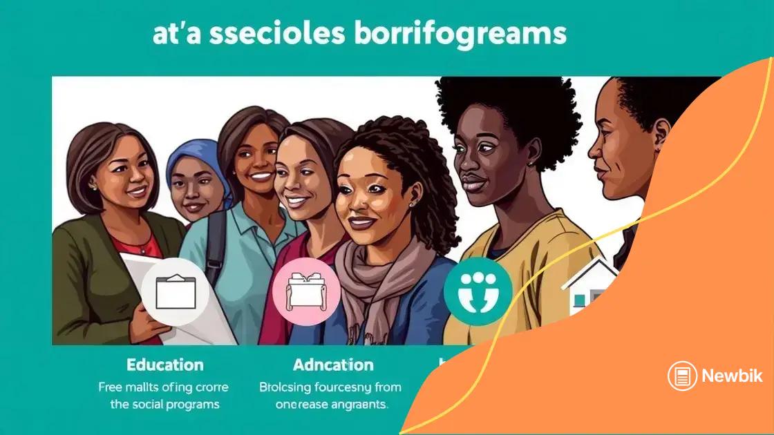 Impact on social programs and services