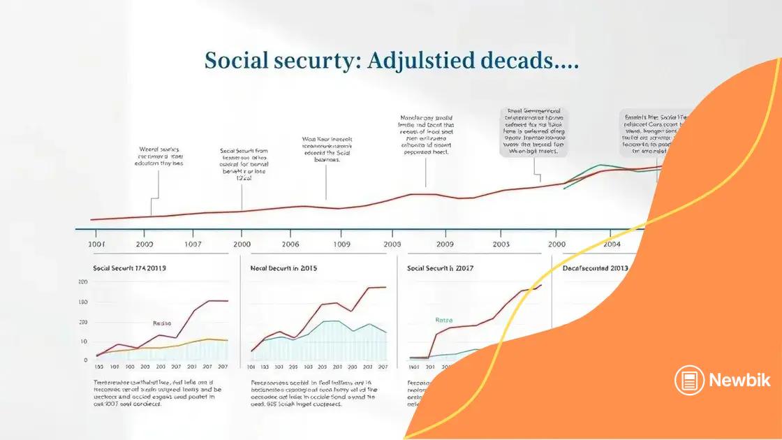 Historical trends in Social Security adjustments