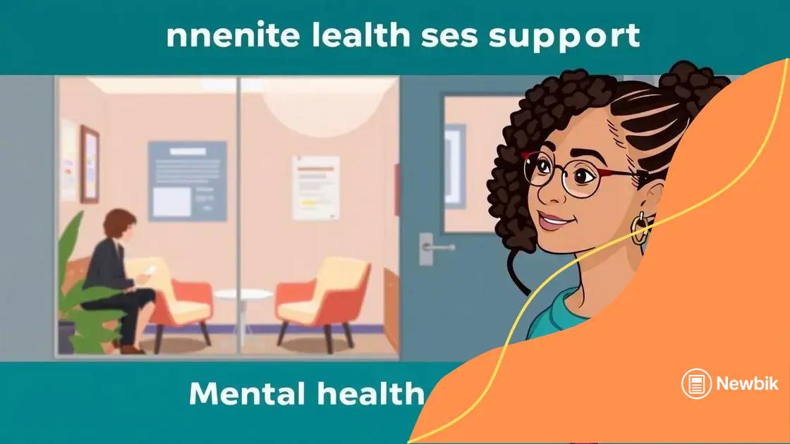 How to access mental health support