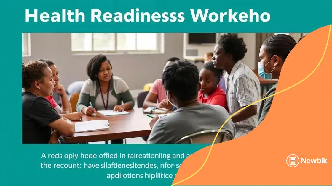 Community involvement in health readiness