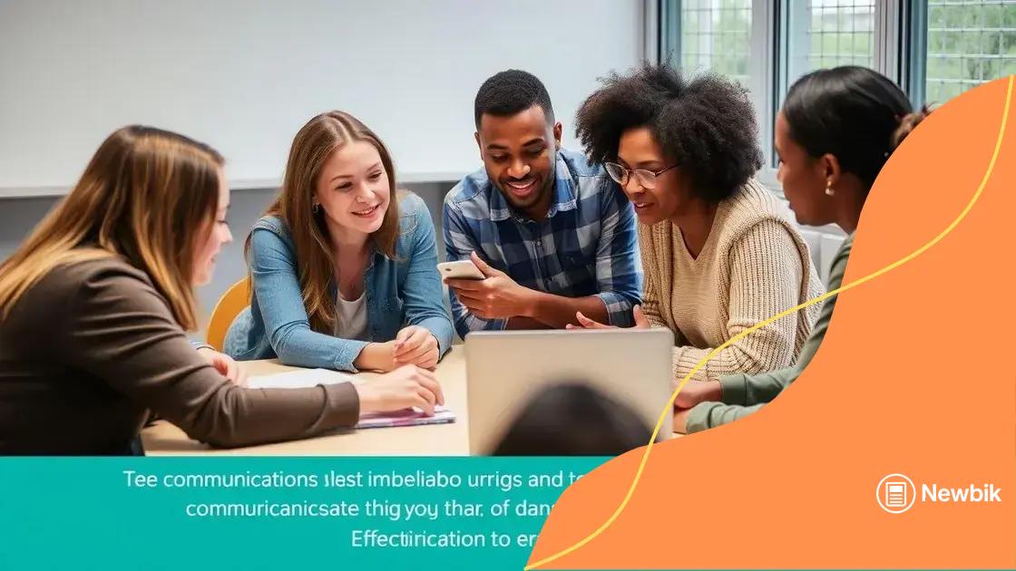 Effective communication strategies for students