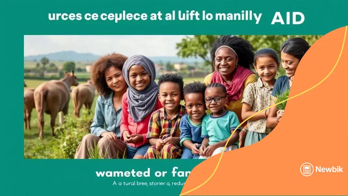 Success stories of rural family aid