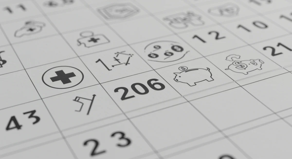 Calendar highlighting 2026 benefits enrollment deadlines