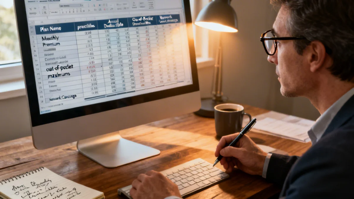 Analyzing healthcare plan details and costs for 2026 open enrollment