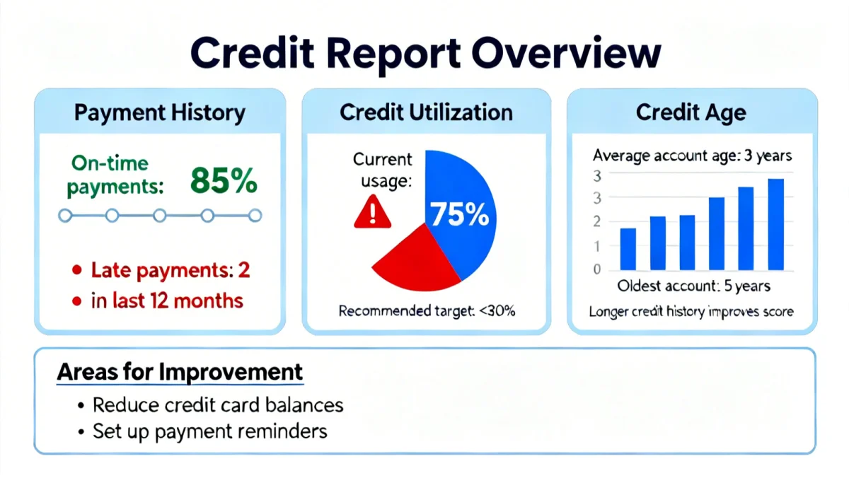 Understanding your credit report components and how they impact your score