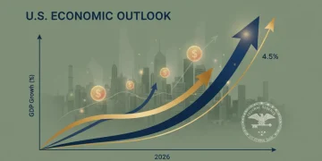 Federal Reserve's 2026 economic growth projection and inflation management